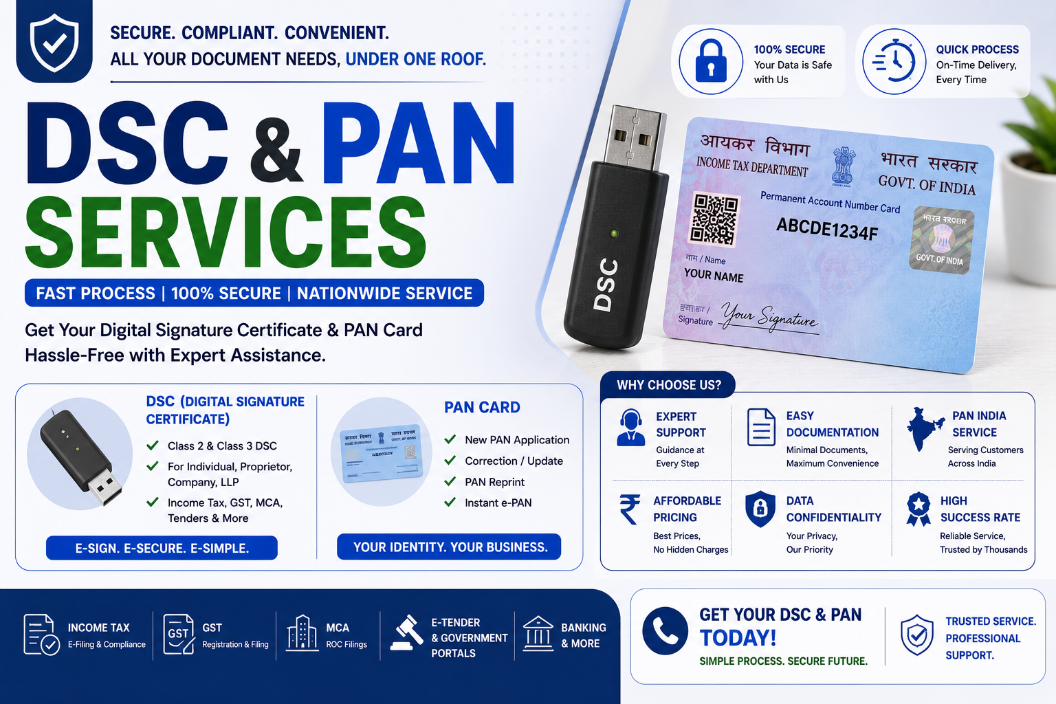 DSC & PAN  Services