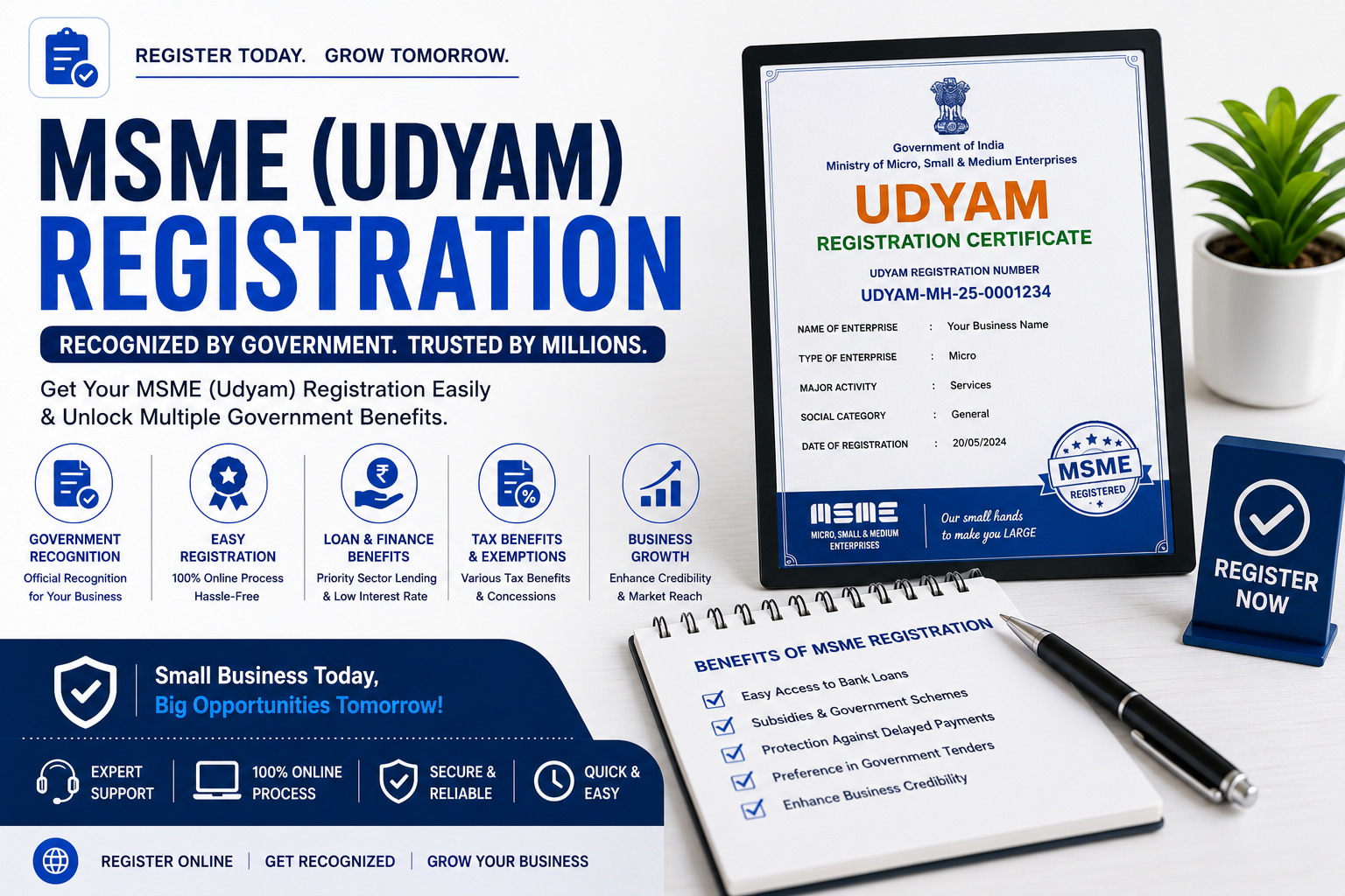 MSME (Udyam) Registration  Services