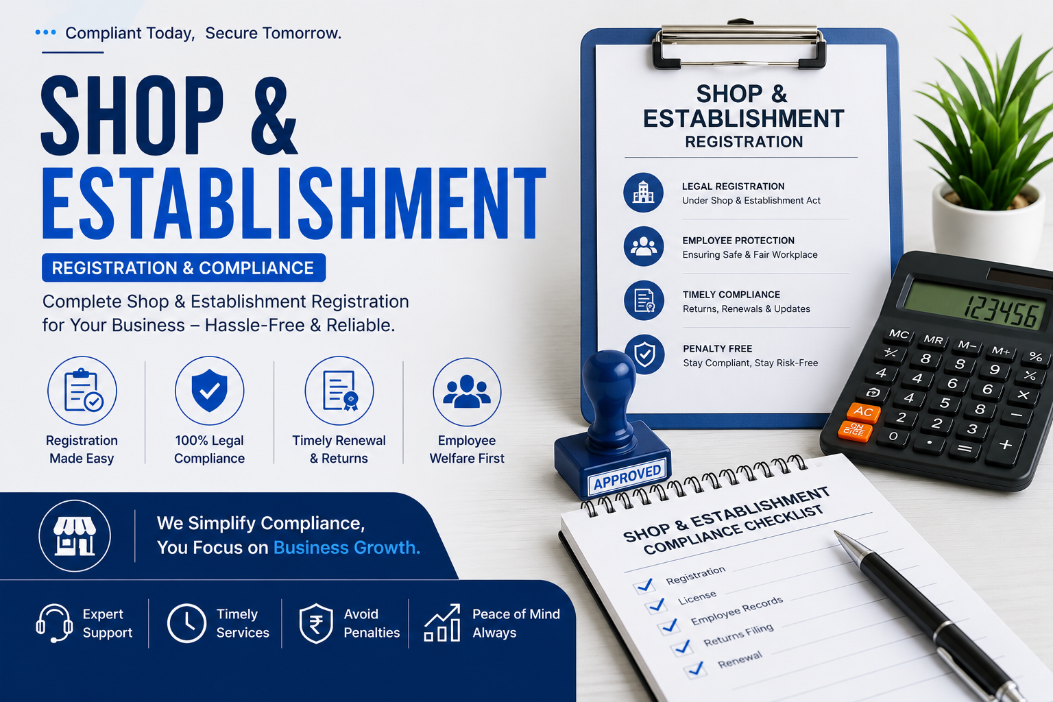 Shop & Establishment Registration  Services