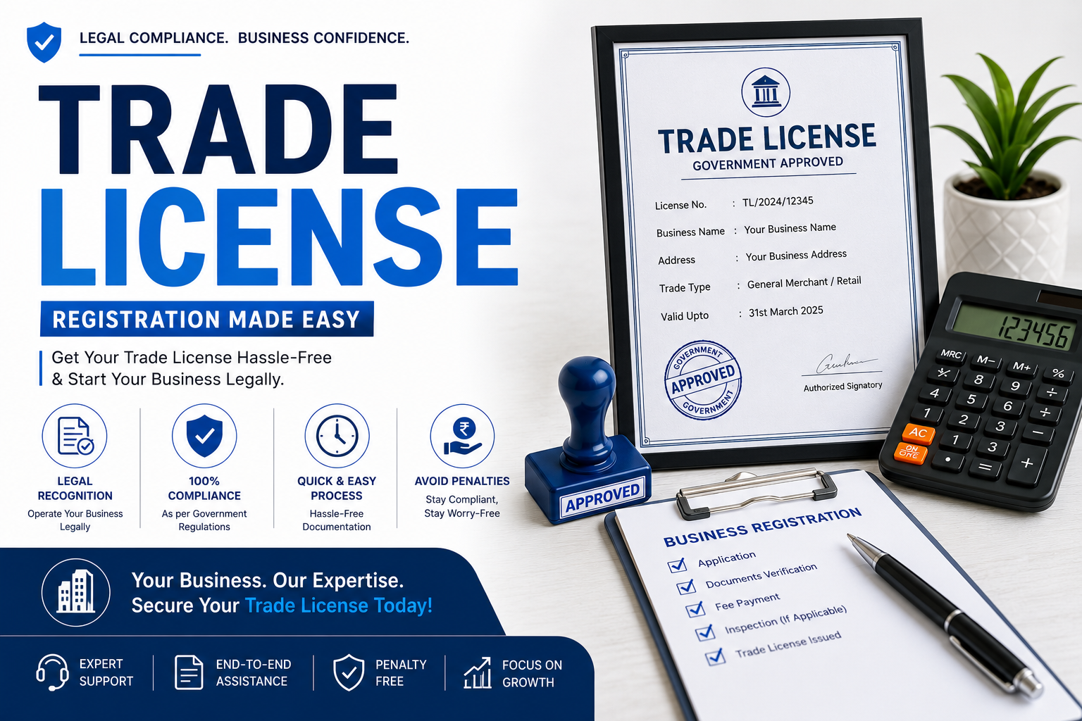 Trade License Registration  Services